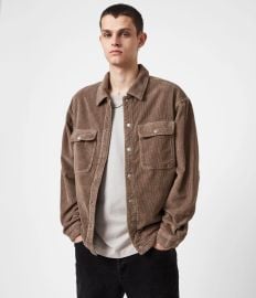 All Saints Castleford Corduroy Overshirt at All Saints
