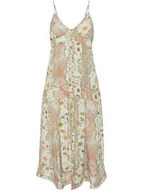 All Saints Dahlia V neck maxi dress at Farfetch