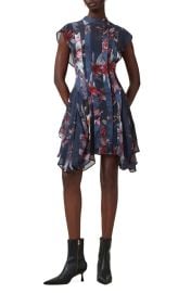 All Saints Fleur Handkerchief Hem Dress at Nordstrom Rack
