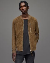 All Saints Kemble Suede Jacket at All Saints