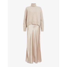 All Saints Nico Two in One Wool Blend at Nordstrom