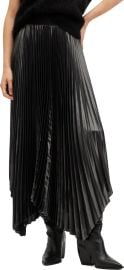 All Saints Phia Skirt in Metallic Gold at Nordstrom Rack