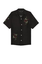 All Saints Wildrose Short Sleeve Shirt at Revolve