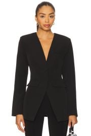 All The Ways Isla Blazer In Black at Revolve