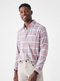 All Time Shirt - Niagara River Plaid Faherty Brand at Faherty