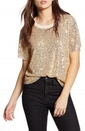 All in Favor Sequin Tee   Nordstrom at Nordstrom