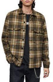 AllSaints Berthold Plaid Button-Up Shirt at Nordstrom