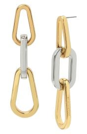 AllSaints Carabiner Link Drop Earrings at Nordstrom