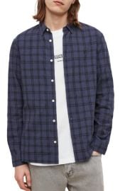 AllSaints Coruna Button-Up Shirt at Nordstrom