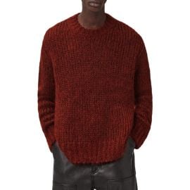 AllSaints Myles Mohair & Merino Wool Sweater at Nordstrom