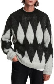 AllSaints Sigurd Crew Sweater at Nordstrom