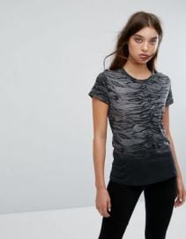 AllSaints Sweat T-Shirt in Tiger Print at asos com at Asos