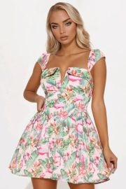 Allie Tropical Mini Dress - Multi Color Fashion Nova at Fashion Nova
