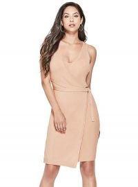 Allison Faux Wrap Sweater Dress by Guess at Guess