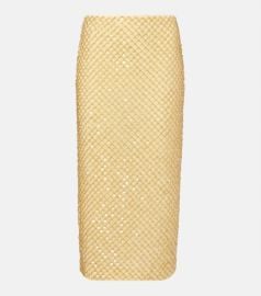 Allora beaded midi skirt at Mytheresa