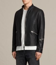 Allsaints Cruz Leather Jacket  at All Saints