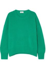 Allude   Oversized cashmere sweater at Net A Porter