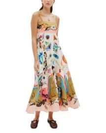 Almais Evergreen Linen Sun Dress Bloomingdale39s at Bloomingdales