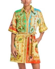 Almais La Musica Linen Mini Dress Bloomingdales at Bloomingdales