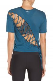 Alo Entwine Crop Tee at Nordstrom