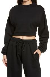 Alo Fresh Crop Sweatshirt at Nordstrom