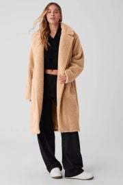 Alo Oversized Sherpa Trench at Alo Yoga