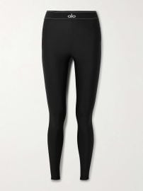 Alo Yoga Airlift High Waist Suit Up Legging in Black White at Net a Porter