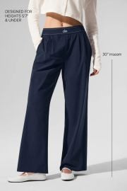 Alo Yoga Suit Up Trouser at Alo Yoga