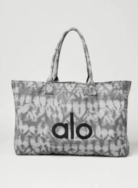 Alo Yoga Tie Dye Gray Large Tote Bag at eBay