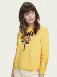 Aloha Sweatshirt by Scotch and Soda at Scotch and Soda