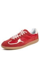 Alohas Rife Sheen Leather Sneakers Sheen Red 35 at Shopbop