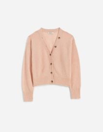 Alpaca-Blend V-Neck Cardigan at Madewell
