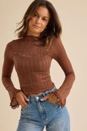 Altar d State Jenn Sweetheart Lace Top at Altar'd State