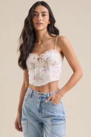 Altar d State Phoebe Floral Top at Altar'd State
