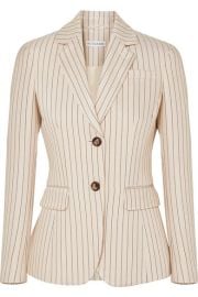 Altuzarra   Fenice pinstriped ottoman blazer at Net A Porter