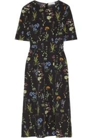 Altuzarra   Sylvia floral-print silk-georgette midi dress at Net A Porter