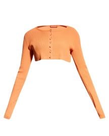 Altuzarra Blazar Rib Crop Cardigan at Neiman Marcus