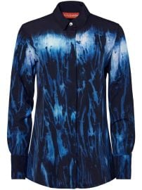 Altuzarra Chika Shibori-print silk shirt at Farfetch