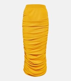 Altuzarra Chukwu ruched jersey maxi skirt at Mytheresa