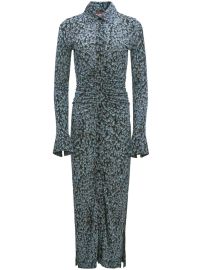 Altuzarra Claudia graphic-print Midi Dress - at Farfetch