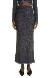 Altuzarra Dione Sequin Knit Maxi Skirt at Nordstrom