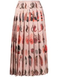 Altuzarra Feather Print Skirt  - Farfetch at Farfetch