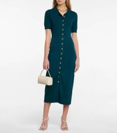 Altuzarra Hestia buttoned midi dress at Mytheresa