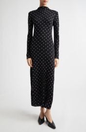 Altuzarra Kaplan Grommet Embellished Long Sleeve Sweater Dress at Nordstrom