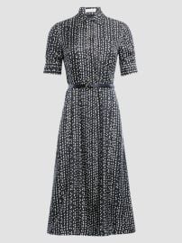 Altuzarra Kieran Printed Silk Midi Dress | Saks Fifth Avenue at Saks Fifth Avenue