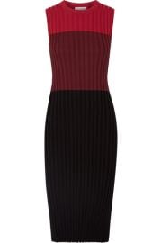 Altuzarra Mariana Rib Knit Fitted DressMariana color block ribbed knit midi dress at Net A Porter