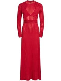 Altuzarra Masika long-sleeved Midi Dress - at Farfetch