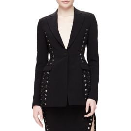 Altuzarra Merrie Lace up Blazer at Nordstrom