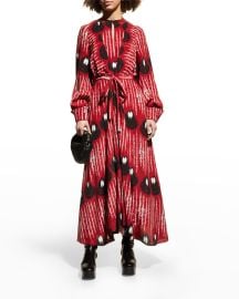 Altuzarra Peirene Layered Silk Maxi Dress at Neiman Marcus