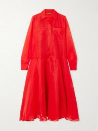 Altuzarra Sissy silk organza midi dress at Net a Porter